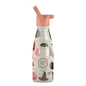 Botellas infantiles de 260 ml – Botella de Agua para Niños Trick or Treat