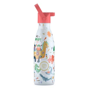 The Bottles Kids 350ml – Botella de Agua para Niños Brave Vikings