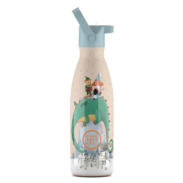 The Bottles Kids 350ml - Botella de Agua para Niños Dragon Dreams