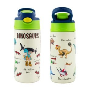 Botella térmica infantil Dinosaurios Pepita Viajera