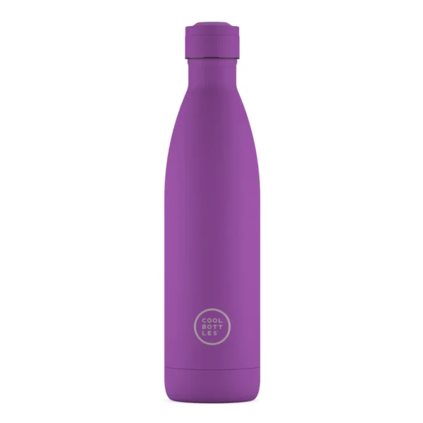 The Bottles Coolors - Botella de Acero Inoxidable Vivid Violet 750ML