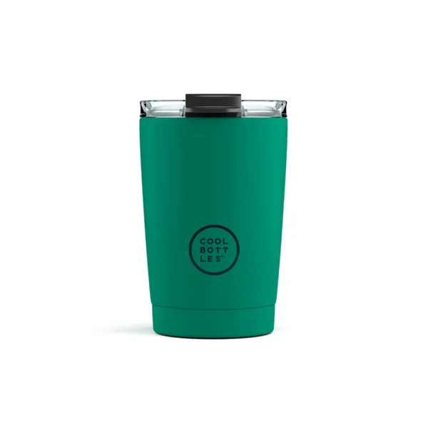 The Tumblers Coolors - Vaso de Acero Inoxidable Vivid Quetzal 330ML