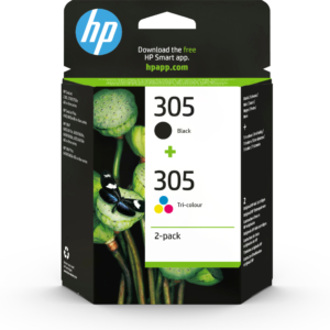 TINTA HP 305 PACK COLOR I NEGRE