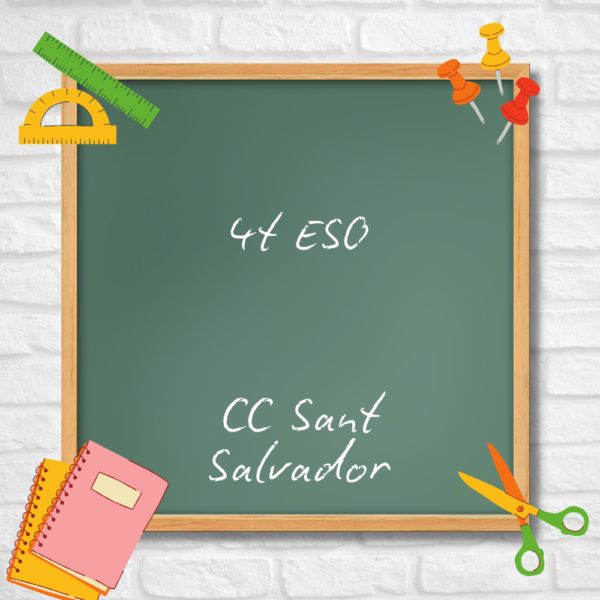 Pack material escolar - 4t ESO Sant Salvador