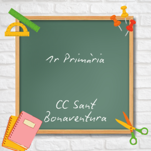 Pack material escolar – 1r Primària Sant Bonaventura