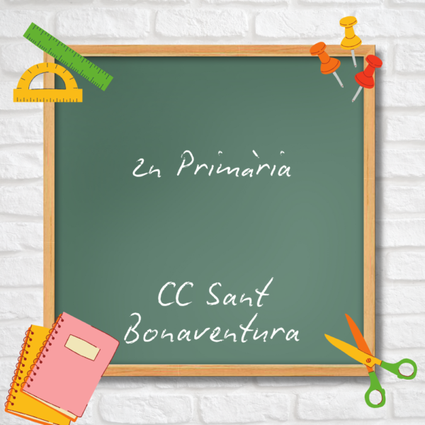 Pack material escolar - 2n Primària Sant Bonaventura