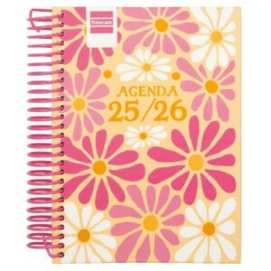 Agenda Finocam escolar Diva 1/8 dia/pàg cat 2025-26 spring