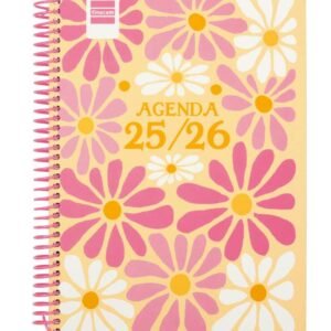 Agenda Finocam escolar Diva 1/4 setm/vista cat 2025-26 spring
