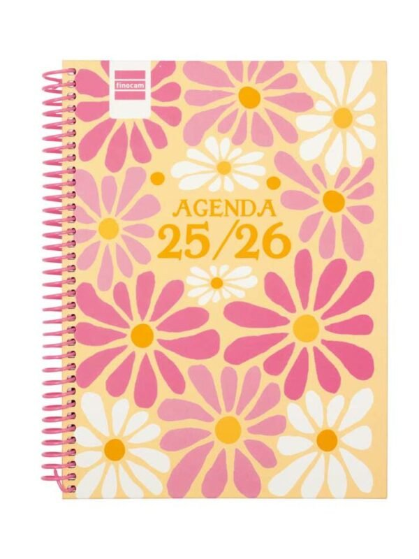 Agenda Finocam escolar Diva 1/4 setm/vista cat 2025-26 spring