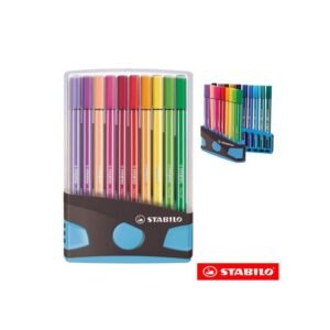 ESTOIG 20 COLORS COLORPARADE STABILO PEN 68 LIGHT BLUE