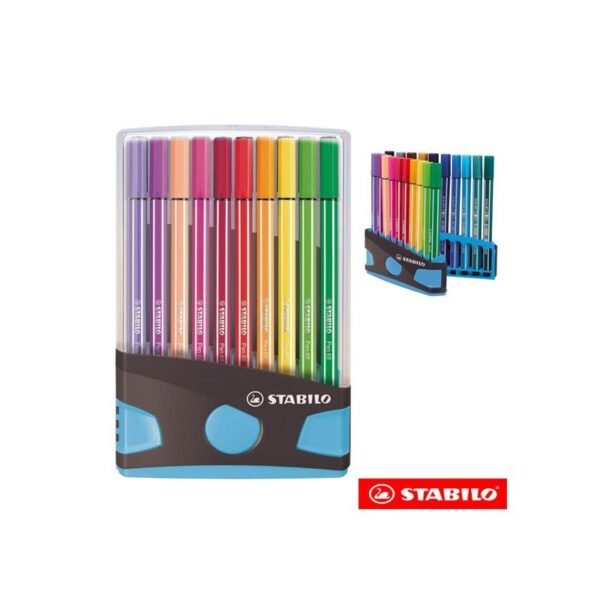 ESTOIG 20 COLORS COLORPARADE STABILO PEN 68 LIGHT BLUE