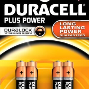 BLISTER 4 PILAS DURACELL PLUS LR03 (AAA)