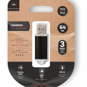 Memoria Usb Basic Black Pendrive 64 Gb 2.0