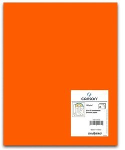Cartolina Iris 50x65cm 185g taronja