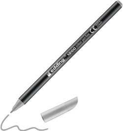 Retolador Edding 1200 gris plata