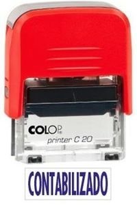 Segell automàtic Colop Printer 20 text «CONTABILIZADO»