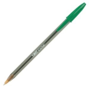 Bolígraf Bic Cristal verd