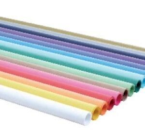 Rotlles de paper kraft verjurat vermell 1x5m