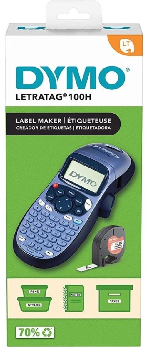Retoladora Dymo LetraTag LT-100H + cinta de regal Retoladora Dymo LetraTag LT-100H + cinta de regal