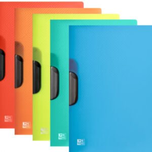 Dossier clip A4 30 fulls PP translúcid Urban colors assortits