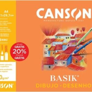 Minipack 8+2 làmines de dibuix Basik A4 130g llis Canson