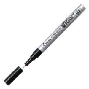 Retolador Pilot Super Color SC plata punta 1,0mm permanent extrafí