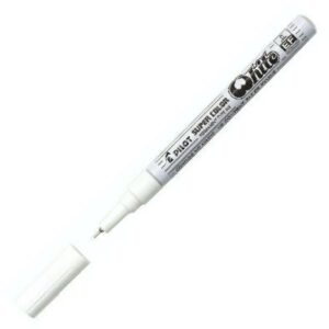 Retolador Pilot Super Color SC blanc punta 1,0mm permanent extrafí