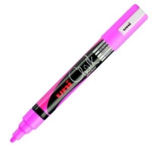 Retolador de guix líquid rosa Uni Chalk Marker PWE-5M