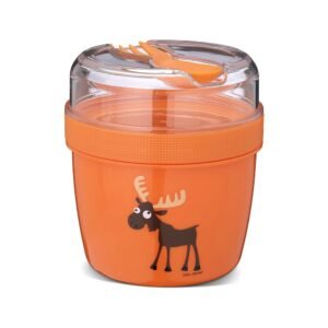 Fiambrera Snack N’ice Cup L Reno Orange Carl Oscar