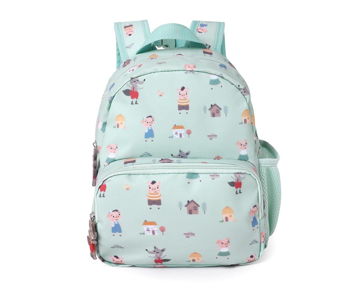 Mochila Infantil The Three Little Pigs Personalizable Tutete