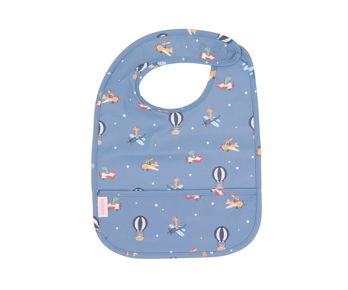 Babero Impermeable Planes Tutete