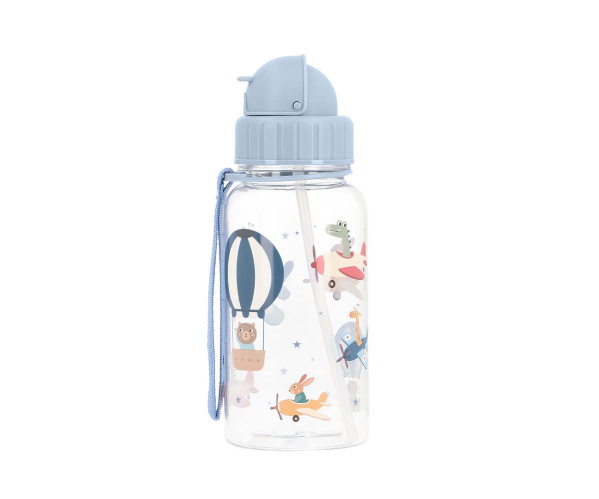Botella Plástico Personalizable Planes 500ml Tutete