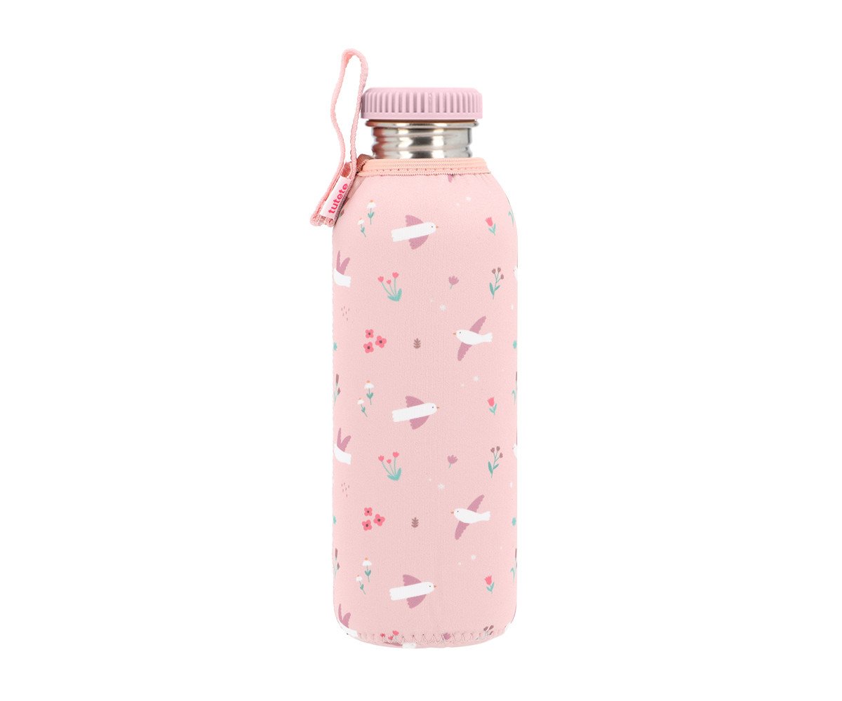 Botella Acero con Funda Blossom Birds Personalizable 750ml Tutete