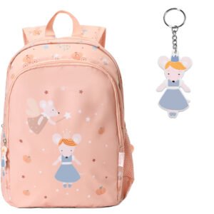 Mochila Mediana Mouse Fairies + Llavero