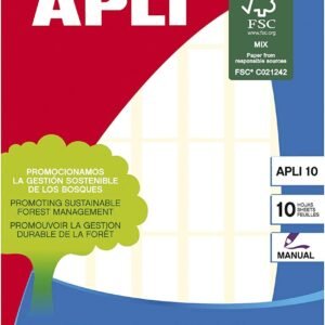 Mini bossa etiquetes adhesives 12x30mm Apli