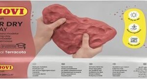 Pasta per modelar Air Dry Clay Jovi 1kg terracota