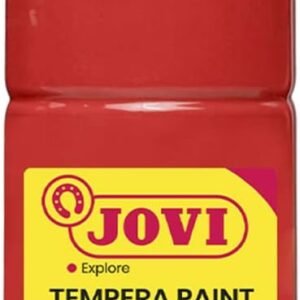 Pot de tempera líquida Jovi 500ml vermelló