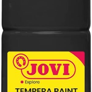 Pot de tempera líquida Jovi 500ml negre