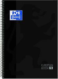 Bloc A4+ 80 fulls 90g quadrícula 5×5 negre Europeanbook1 Oxford