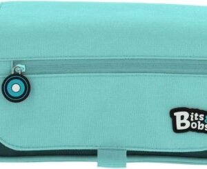 Portatot triple amb solapa Bits & Bobs blau clar 23x10x10