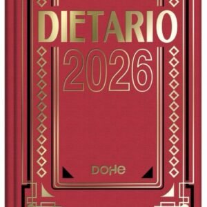 Dietari quart 2026 15x21cm dia pàgina vermell