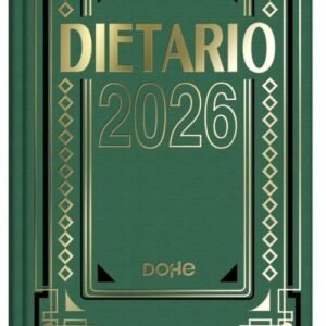 Dietari quart 2026 15x21cm dia pàgina verd