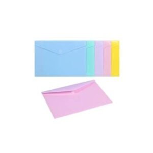 Carpeta portafolis tipus sobre DIN A4 colors pastel