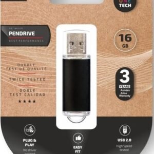 Pendrive 16Gb USB 2.0 negre