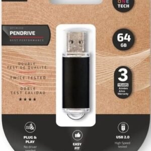 Pendrive 64Gb USB 2.0 Basic negre