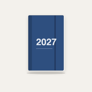 Agenda Finocam Opaque E10 setmana vista vertical català 2027 blau Agenda Finocam Opaque E10 setmana vista vertical català 2027 blau