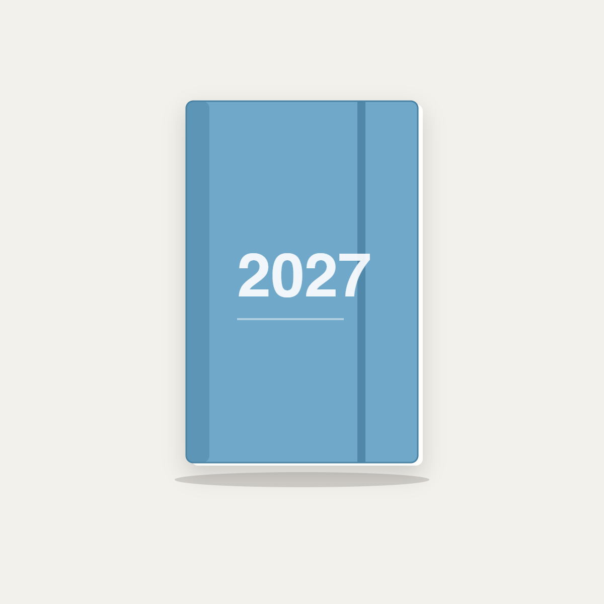 Agenda Finocam Opaque E10 setmana vista horitzontal català 2027 blau cel Agenda Finocam Opaque E10 setmana vista horitzontal català 2027 blau cel