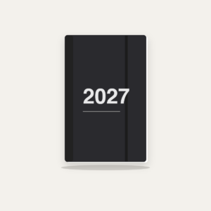 Agenda Finocam Opaque E10 setmana vista vertical català 2027 negre Agenda Finocam Opaque E10 setmana vista vertical català 2027 negre