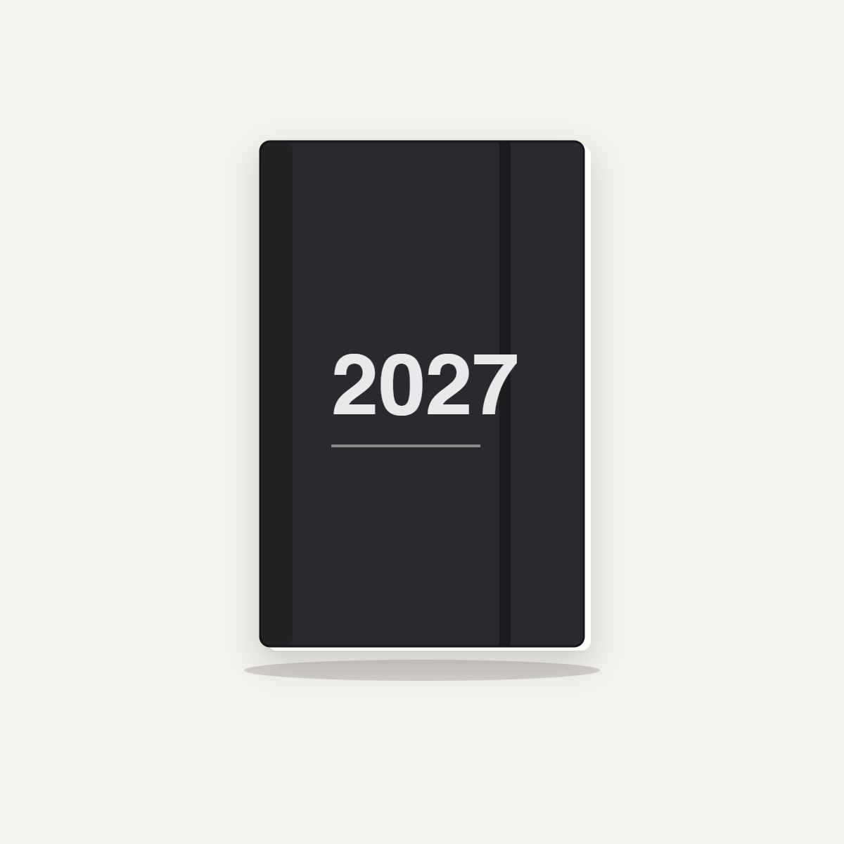 Agenda Finocam Opaque E10 dia pàgina català 2027 negre Agenda Finocam Opaque E10 dia pàgina català 2027 negre