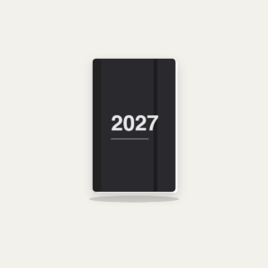 Agenda Finocam Opaque E5 dia pàgina català 2027 negre Agenda Finocam Opaque E5 dia pàgina català 2027 negre